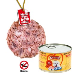 GRAND Poulet pour chiot 6x405g