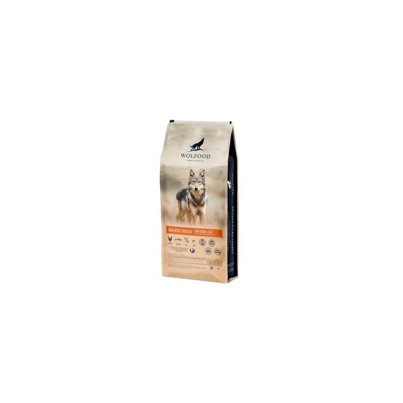 Wolfood high meat chicken Low grain ALS 12kg