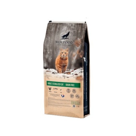 Wolfood Cat Reduction & Sterilized 10kg