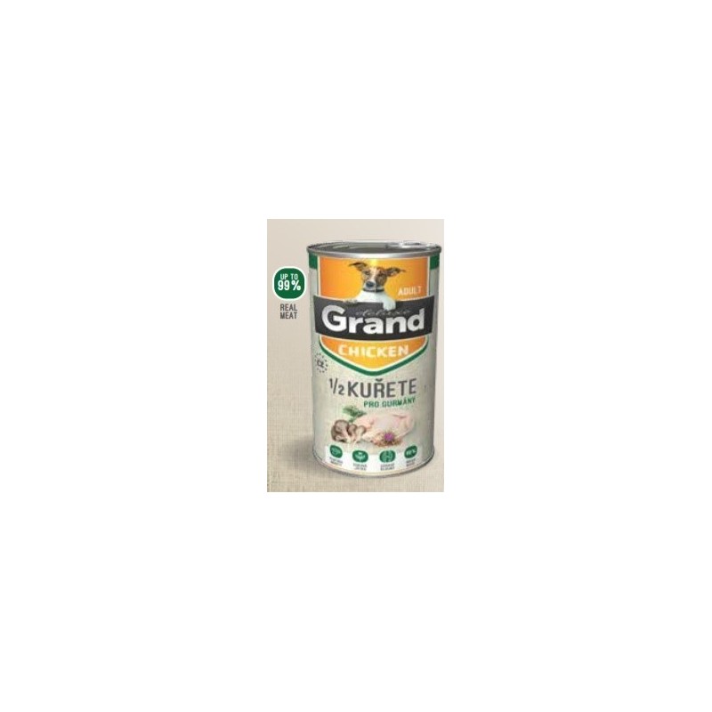 Boite Grand 1/2 poulet Gourmet (Pack de 4 x1300g)