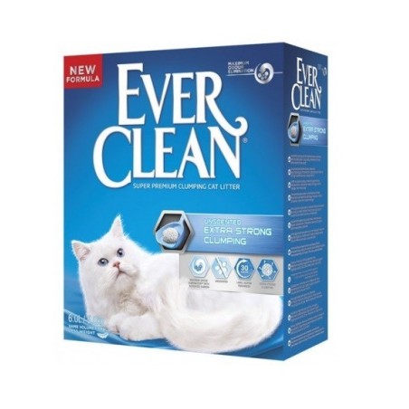 Litière Everclean extra agglomérante (6L ou 10L)