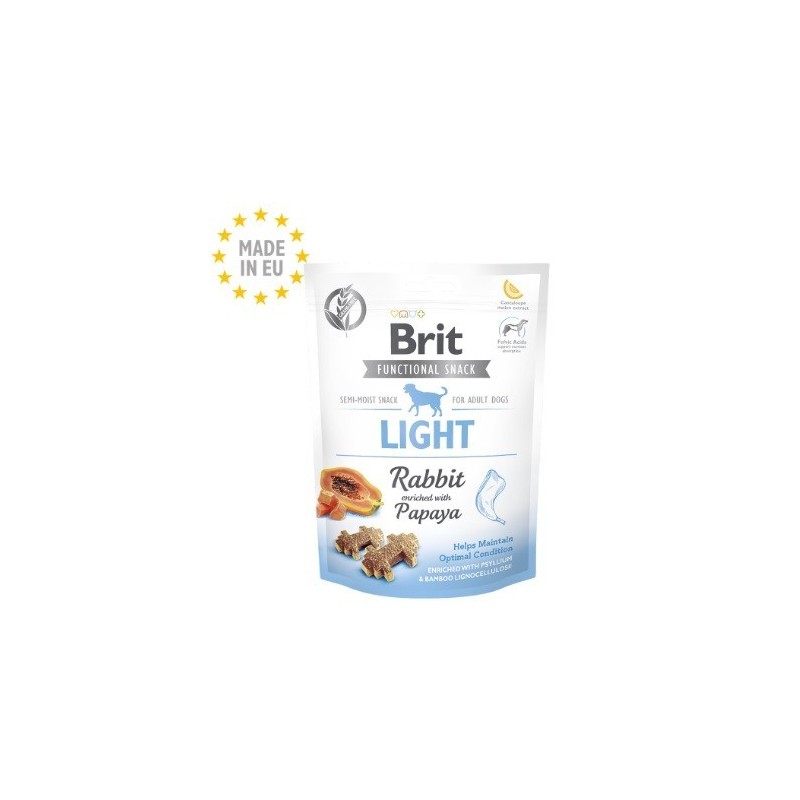 Brit Snack Functional Light Lapin et Papaye 150GR