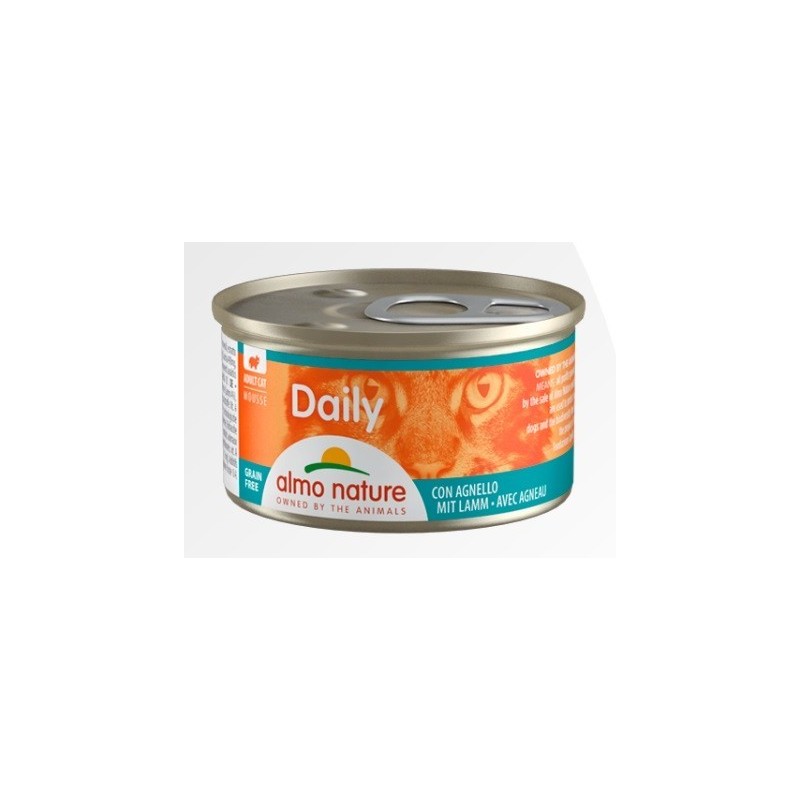 Almo Daily Grain Free Mousse différents gouts 85g