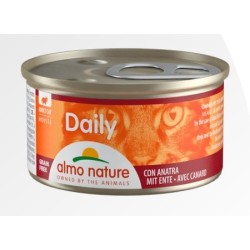 Almo Daily Grain Free Mousse différents gouts 85g