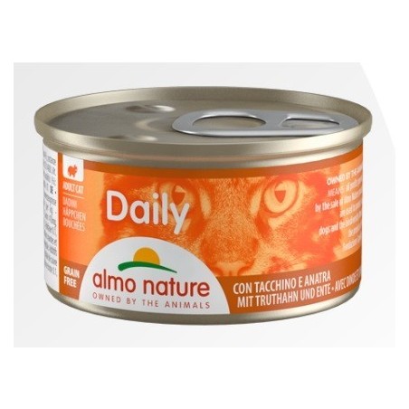 Almo Nature Daily Nature Bouchées 85g différents gouts