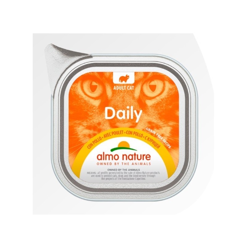 Pack Almo Daily Grain Free différentes Recettes (32x100gr ou 12x400g)