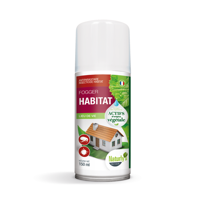 Fogger Habitat Antiparasitaire Insecticide Naturlys 150ml