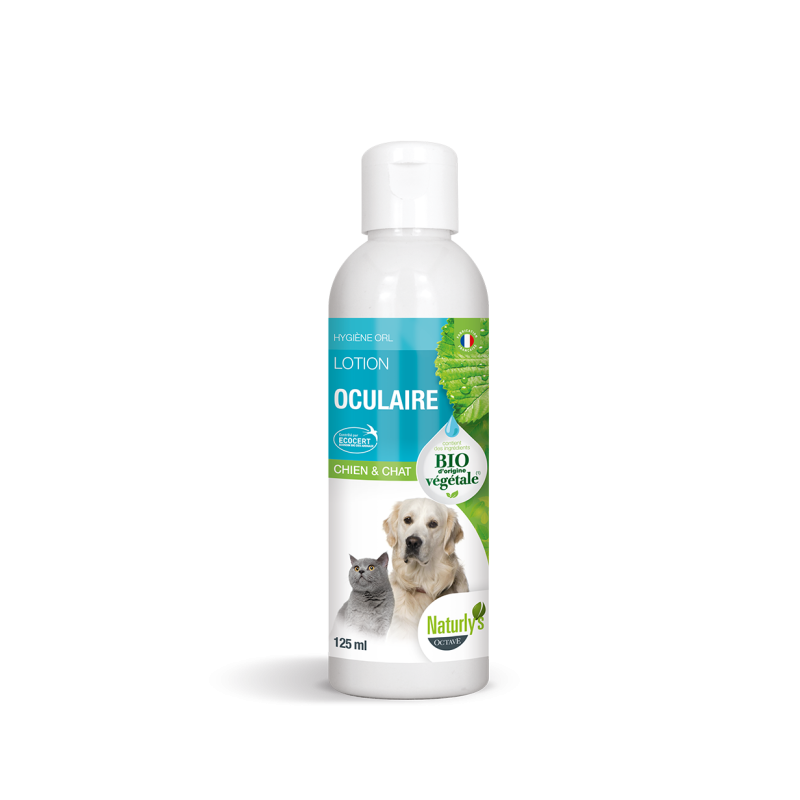 Lotion oculaire pour chien et chat Naturlys 125ml