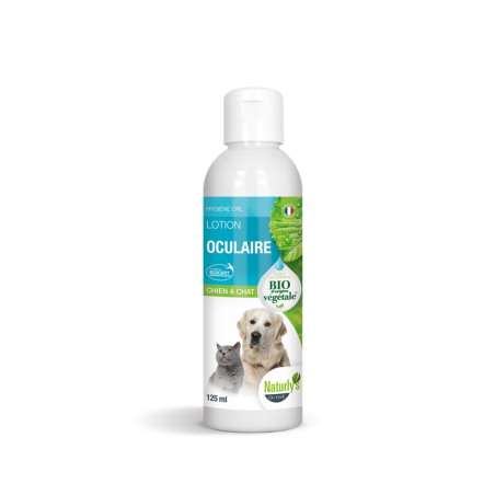 Lotion oculaire pour chien et chat Naturlys 125ml