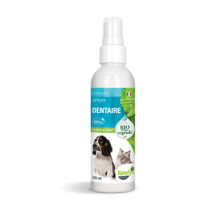 Spray Dentaire pour chien et chat BIO Naturlys 125ml